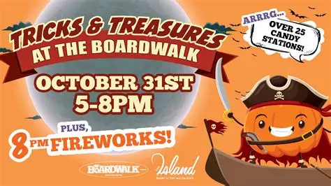 The Boardwalk Tricks and Treasures event